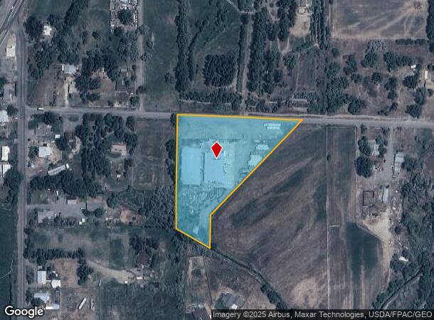 21180 Fruitgrowers Rd, Austin, CO Parcel Map