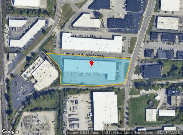  6999 Huntley Rd, Columbus, OH Parcel Map