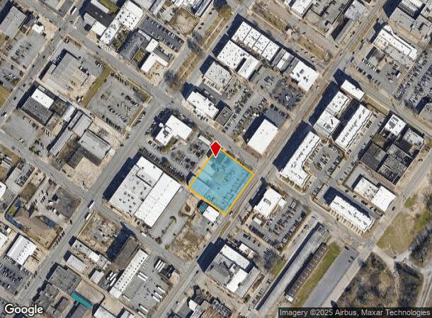  444 Plum St, Macon, GA Parcel Map