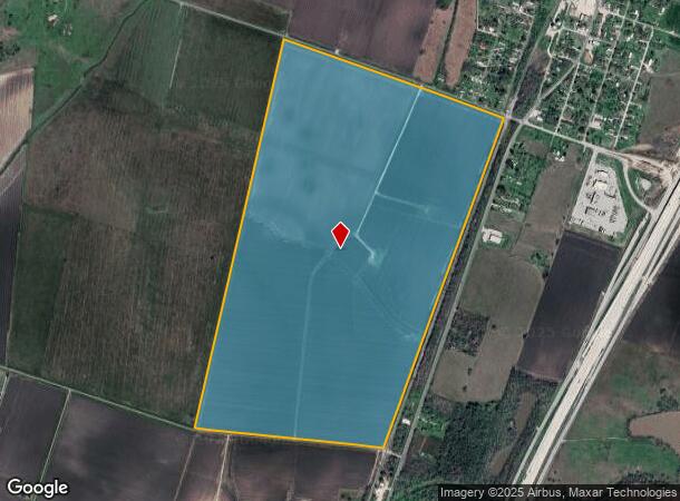  1161 W W Fm 1161, Hungerford, TX Parcel Map