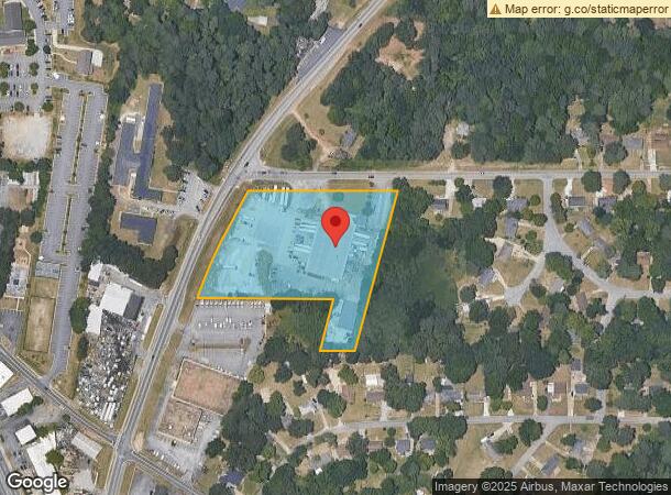  1023 Rockcut Rd, Forest Park, GA Parcel Map