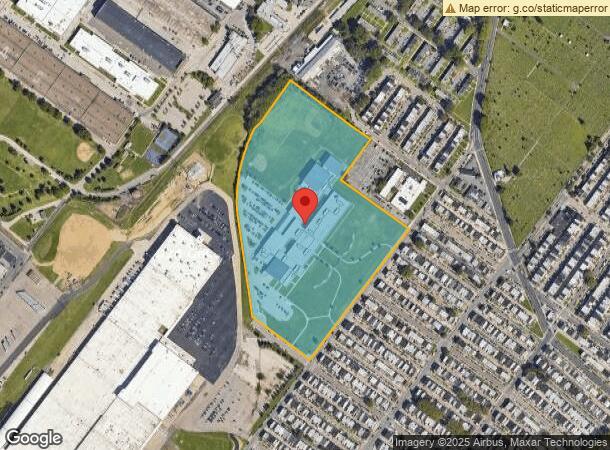  5500 Langdon St, Philadelphia, PA Parcel Map