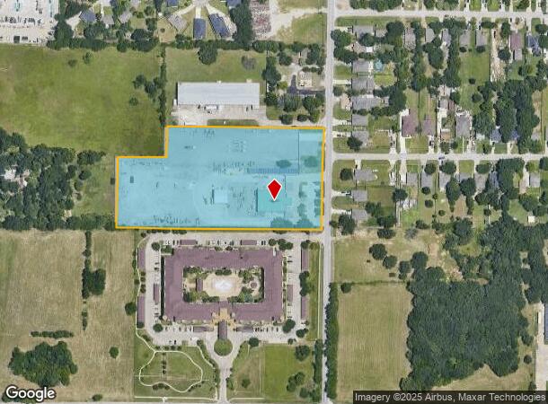 5005 S Peachtree Rd, Balch Springs, TX Parcel Map