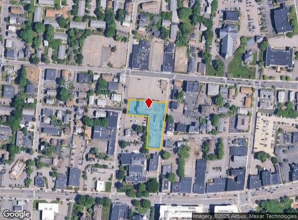 36 Spring St, Waltham, MA Parcel Map