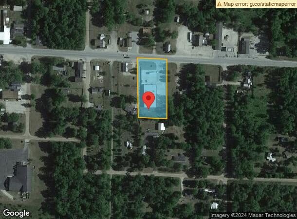  5545 W 10 1/2 Mile Rd, Irons, MI Parcel Map