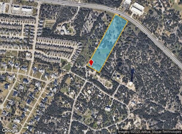 15203 W Highway 71, Austin, TX Parcel Map
