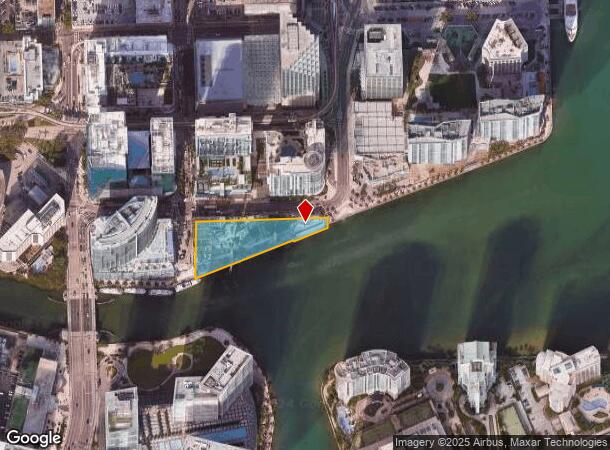  300 S Biscayne Boulevard Way, Miami, FL Parcel Map