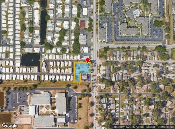  104 Patricia Ave, Dunedin, FL Parcel Map