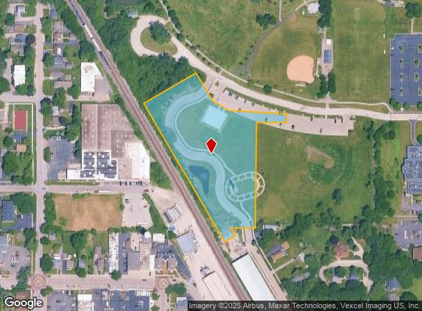  40 Railroad Ave, Grayslake, IL Parcel Map