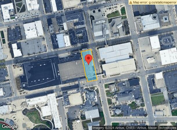  1020 S Calhoun St, Fort Wayne, IN Parcel Map