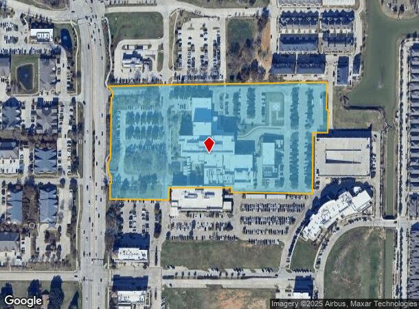 4400 Long Prairie Rd, Flower Mound, TX Parcel Map