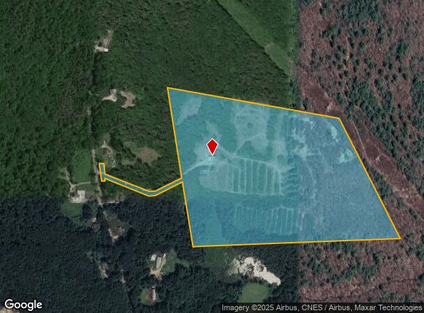 358 Coldbrook Rd, Oakham, MA Parcel Map