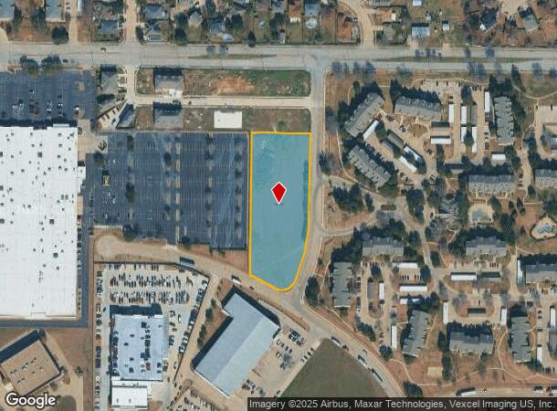 1201 Gambrel Rd, Arlington, TX Parcel Map