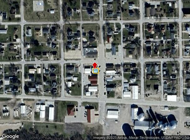  122 Main St, Van Horne, IA Parcel Map