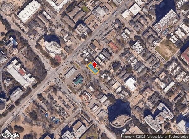  3702 Fairmount St, Dallas, TX Parcel Map