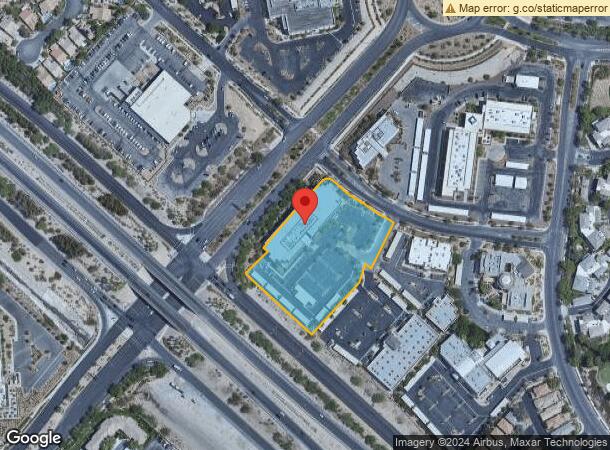  9555 Hillwood Dr, Las Vegas, NV Parcel Map