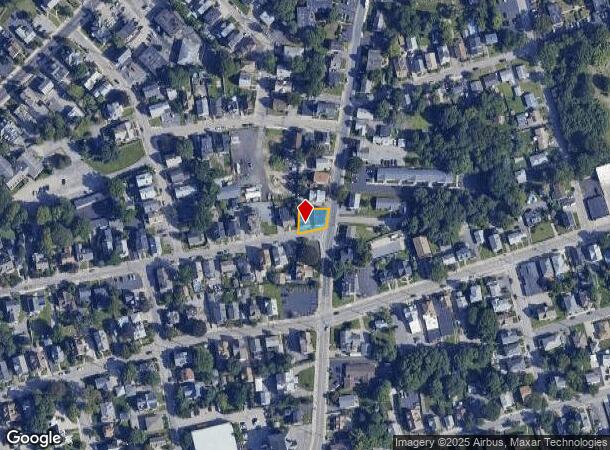  132 Spring St, Pawtucket, RI Parcel Map