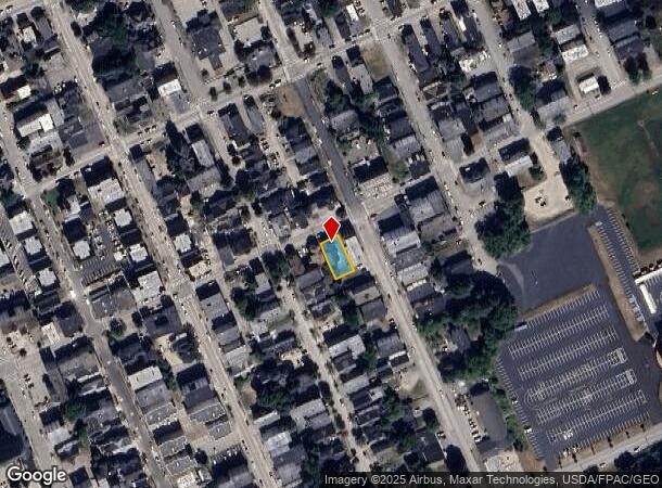  73 Walnut St, Lewiston, ME Parcel Map