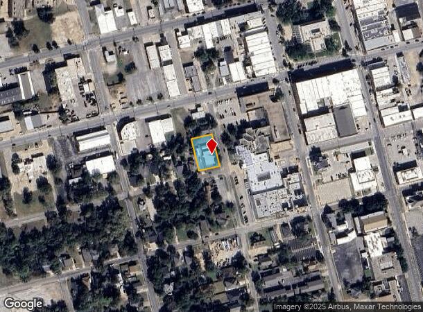  220 S Elm St, Sherman, TX Parcel Map