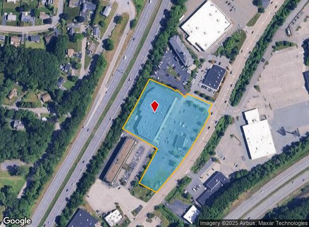 438 Southbridge St, Auburn, MA Parcel Map