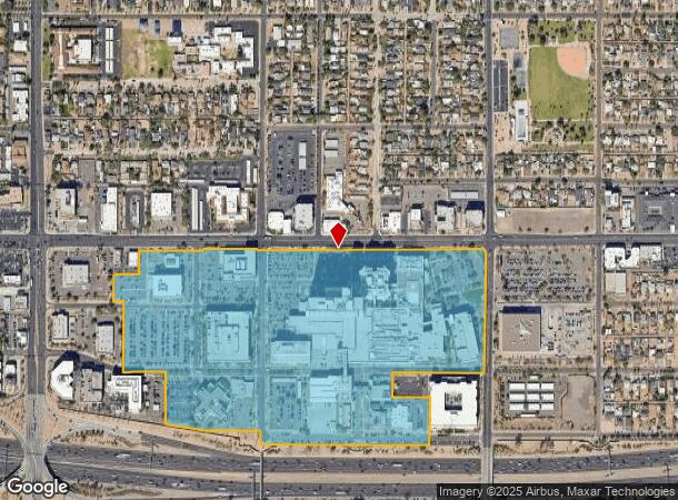 1111 E Mcdowell Rd, Phoenix, AZ Parcel Map