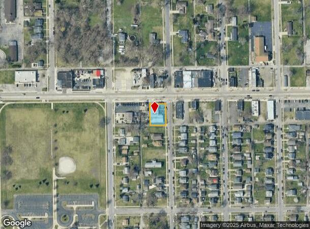  3102 W Western Ave, South Bend, IN Parcel Map