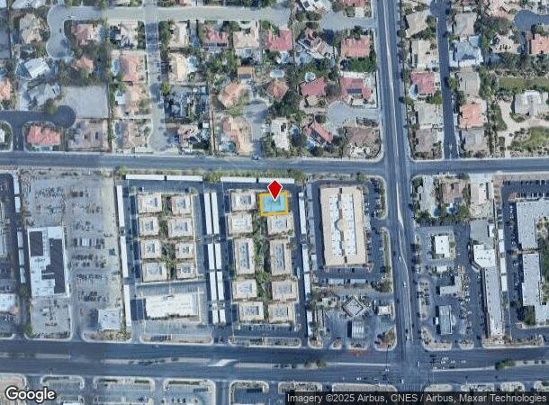  7854 W Sahara Ave, Las Vegas, NV Parcel Map