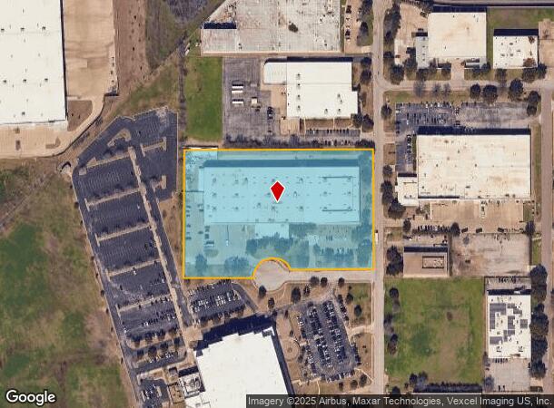  2301 Crown Ct, Irving, TX Parcel Map