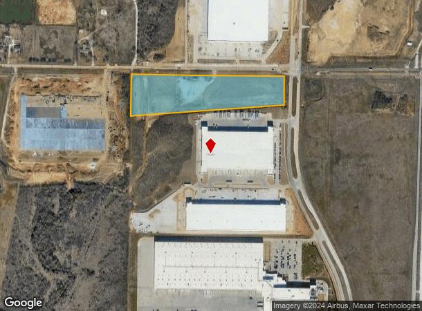  251 N Western Blvd, Denton, TX Parcel Map