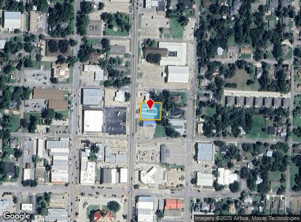 604 N Center St, Bonham, TX Parcel Map