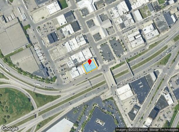2453 Russell St, Detroit, MI Parcel Map