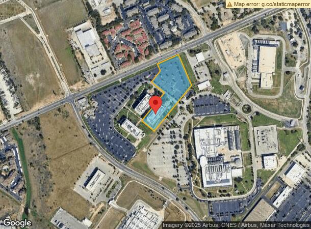  8030 Potranco Rd, San Antonio, TX Parcel Map