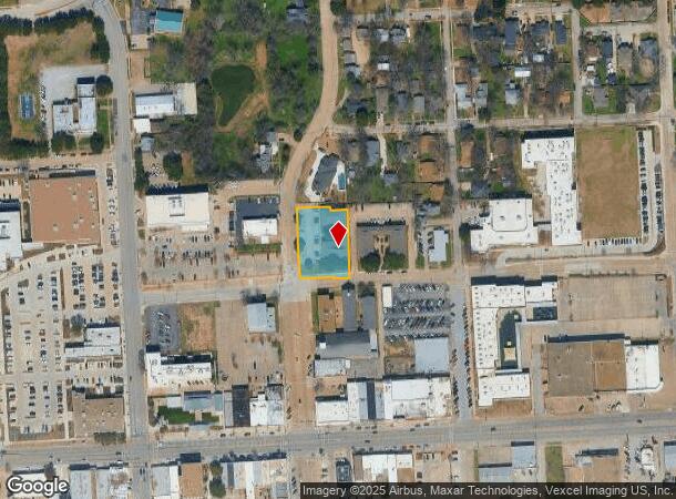  222 N Center St, Grand Prairie, TX Parcel Map