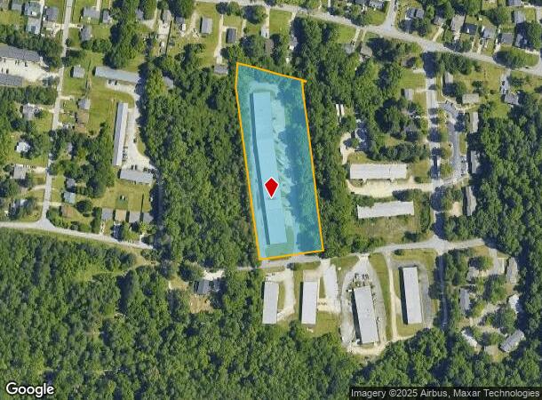 1124 Roberts Ln, High Point, NC Parcel Map