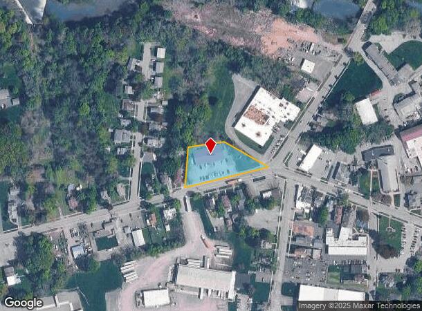 321 Clark St, Auburn, NY Parcel Map