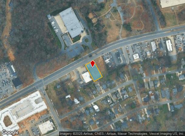 3400 N Tryon St, Charlotte, NC Parcel Map