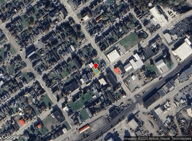 208 W 7Th Ave, Tarentum, PA Parcel Map