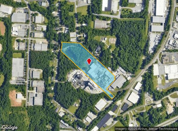  255 Beddington St, High Point, NC Parcel Map