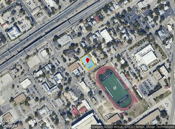  715 Camden St, San Antonio, TX Parcel Map