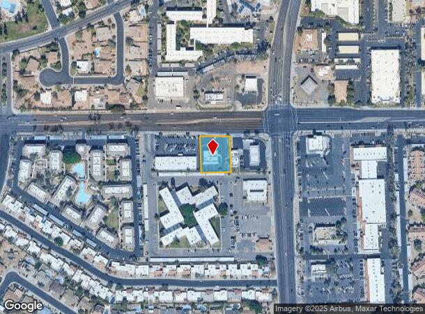 1231 W Baseline Rd, Mesa, AZ Parcel Map