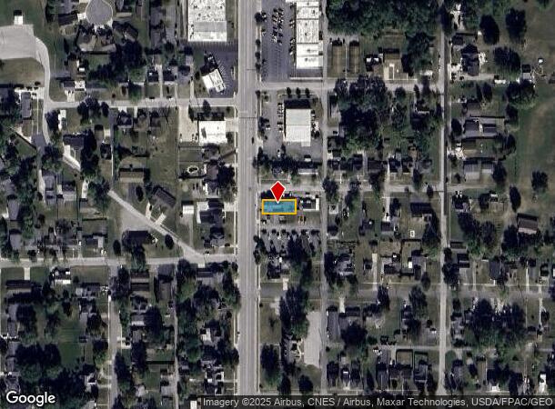  2619 N Main St, Findlay, OH Parcel Map