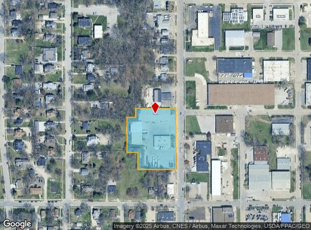  1700 2Nd Ave, Des Moines, IA Parcel Map