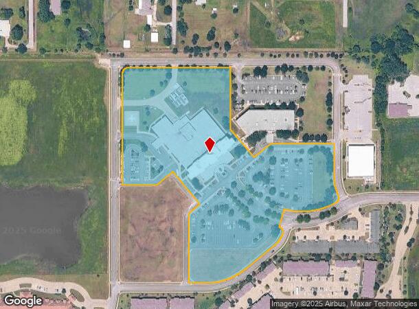 12451 E 100Th St N, Owasso, OK Parcel Map