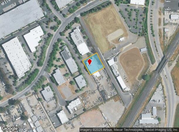 672 Enterprise Ct, Livermore, CA Parcel Map