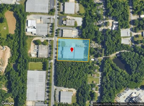 647 Southwest St, High Point, NC Parcel Map