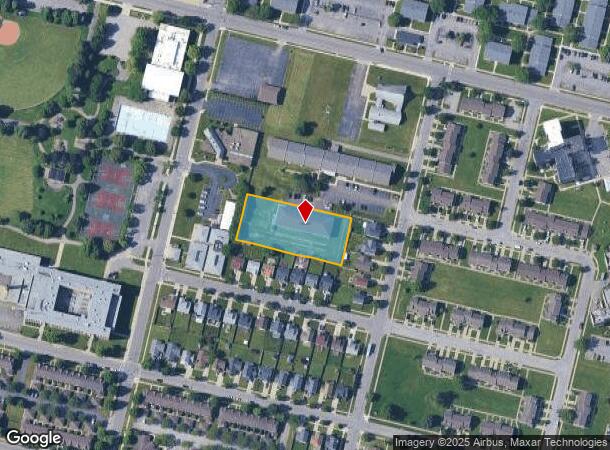  468 N Division St, Buffalo, NY Parcel Map