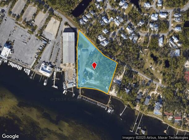  5201 N Lagoon Dr, Panama City, FL Parcel Map