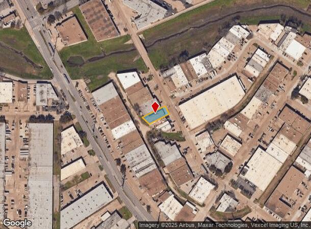2551 Farrington St, Dallas, TX Parcel Map