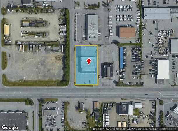  611 E Intl Airport Rd, Anchorage, AK Parcel Map