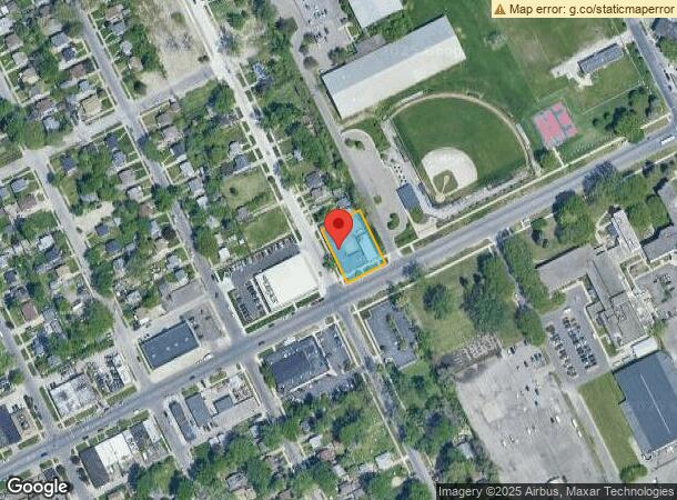  18111 E Warren Ave, Detroit, MI Parcel Map